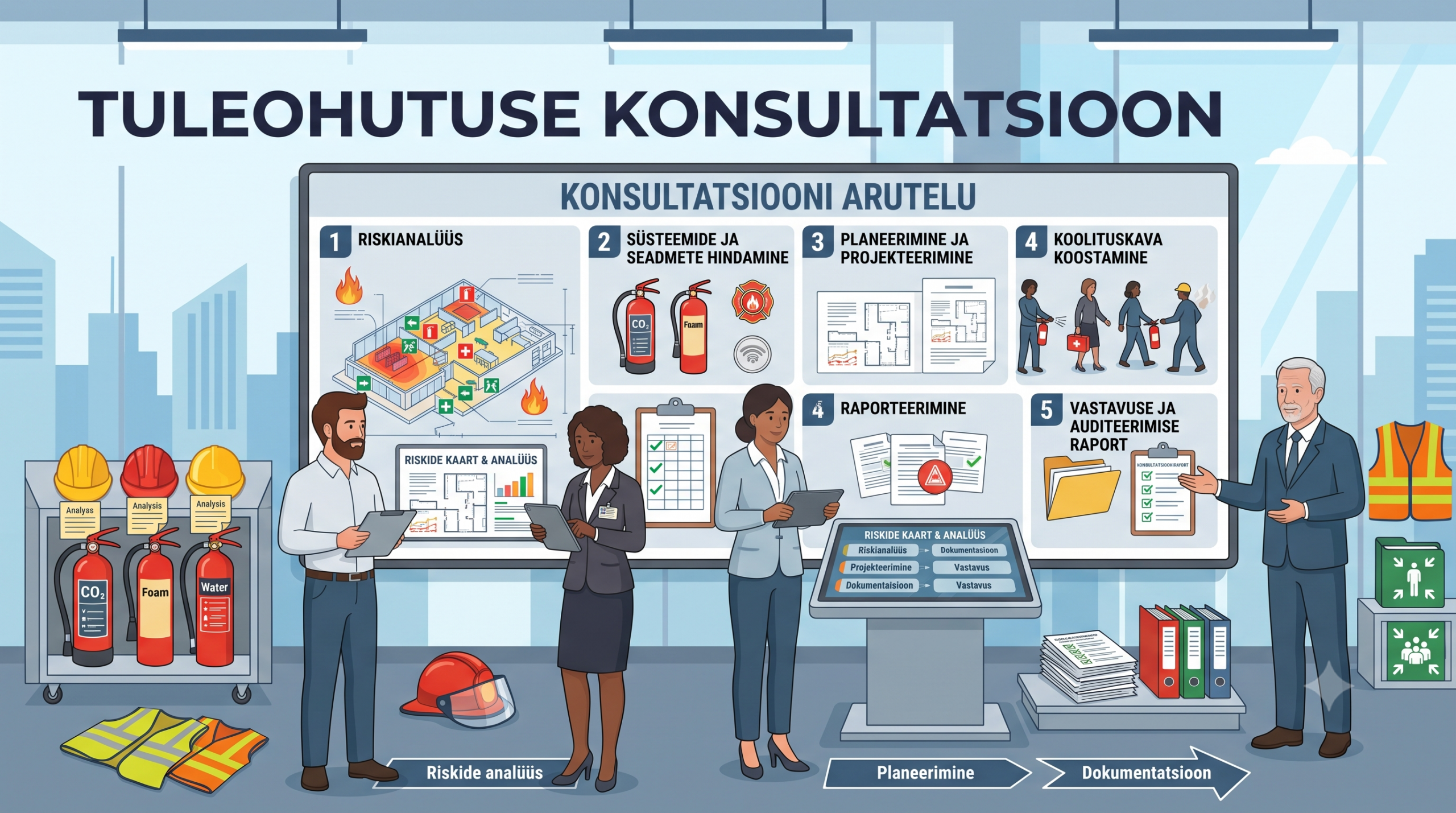 Tuleohutuse konsultatsioon ettevõtetele ja asutustele